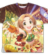 THE IDOLM＠STER/アイドルマスター シンデレラガールズ/ひまわりサニーデイ 龍崎薫 両面フルグラフィックTシャツ