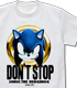 DON’T STOP SONIC Tシャツ