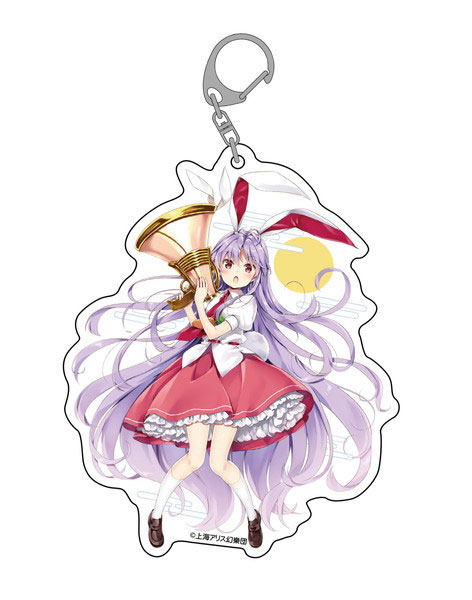 東方project ジャンボアクリルキーホルダー 鈴仙 優曇華院 イナバ 春祭り19 東方project キャラクターグッズ販売のジーストア Gee Store