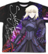 Fateシリーズ/劇場版「Fate/stay night [Heaven’s Feel]」/セイバーオルタ 両面フルグラフィックTシャツ