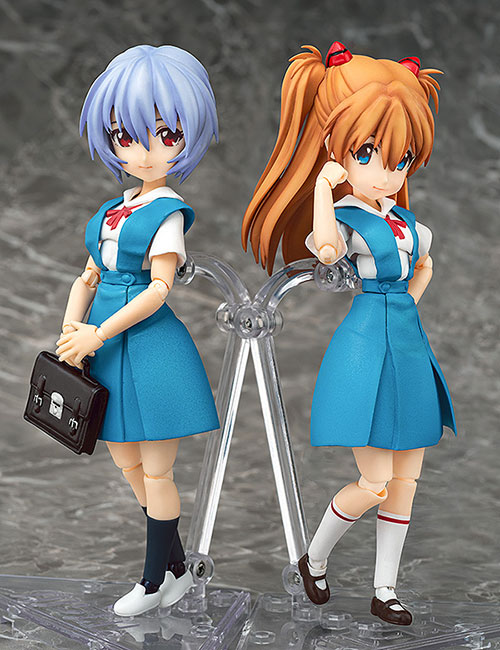 中古即納』{FIG} パルフォムR! 綾波レイ 制服Ver