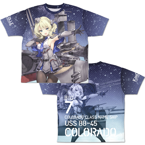 コロラド 両面フルグラフィックtシャツ 艦隊これくしょん 艦これ キャラクターグッズ販売のジーストア Gee Store