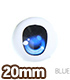 EYOB-A20 尾櫃瞳 （オビツアイ）Aタイプ 20mm