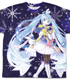 初音ミク/SNOW MIKU 2020/★限定★初音ミク 両面フルグラフィックTシャツ SNOW MIKU 2020 Ver.