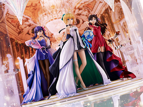 セイバー 遠坂凛 間桐桜 15th Celebration Dress Ver Premium Box 1 7スケール Abs Pvc 製塗装済み完成品 Fate Stay Night キャラクターグッズ販売のジーストア Gee Store