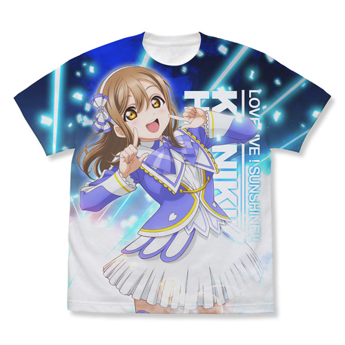 国木田花丸 フルグラフィックTシャツ Over the Rainbow Ver. [ラブ ...