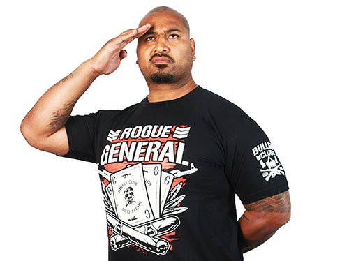 バッドラック・ファレ「ROGUE GENERAL BCOG」Tシャツ [新日本プロレスリング] | キャラクターグッズ販売のジーストア｜GEE!STORE