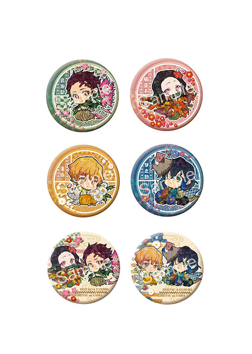 ☆特典付☆トレーディングホログラム缶バッジ 誕生花ver./1