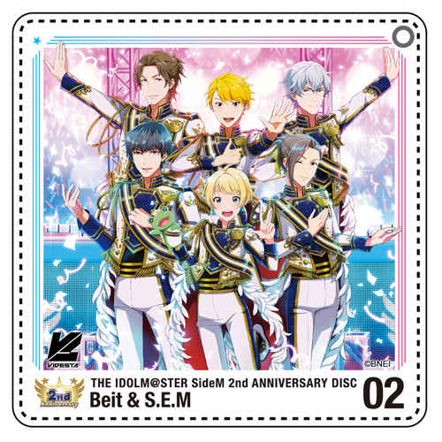 アイドルマスター SideM 2nd ANNIVERSARY 02 CDパスケース Beit