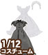 AZONE/ピコニーモコスチューム/PIC325【1/12サイズドール用】1/12 クラシカルロングメイド服（半袖）セット