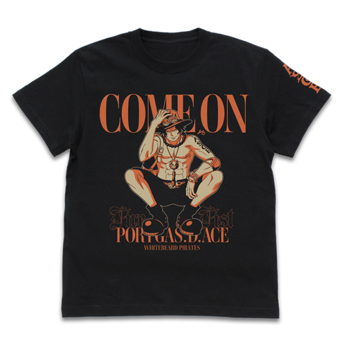 エース Tシャツ “COME ON”Ver. [ワンピース] | キャラクターグッズ