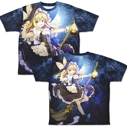 限定 霧雨魔理沙なつめえりver 両面フルグラフィックtシャツ 東方project 二次元キャラクターグッズ製作販売の二次元コスパ Nijigencospa Cospa Inc