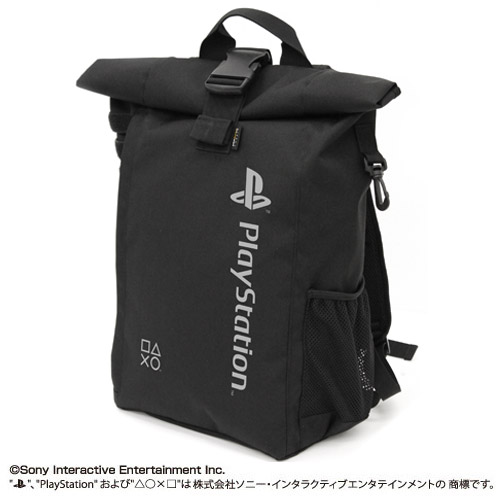 ロールトップバックパック Playstation プレイステーション キャラクターグッズ アパレル製作販売のコスパ Cospa Cospa Inc