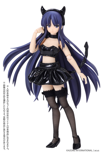 PIC327【1/12サイズドール用】1/12 小悪魔コスチュームセット [ピコ ... 東方 小悪魔 風 ドール