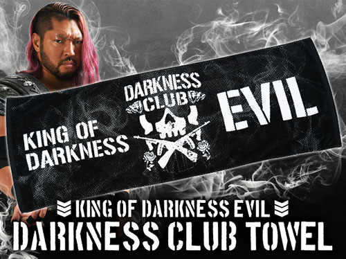 EVIL「DARKNESS CLUB」スポーツタオル