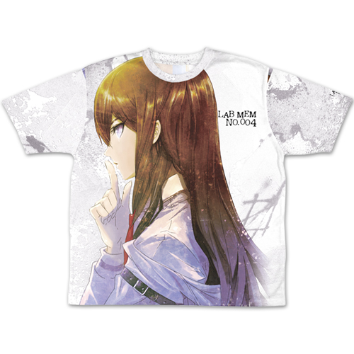 牧瀬紅莉栖 両面フルグラフィックTシャツ [STEINS;GATE