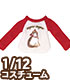 AZONE/ピコニーモコスチューム/PIC330【1/12サイズドール用】1/12 にゃんこラグランTシャツ