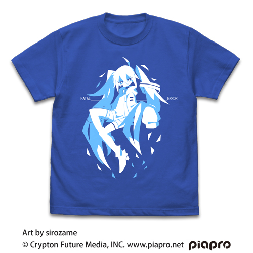 初音ミク Tシャツ sirozame Ver. [初音ミク] | キャラクターグッズ ...