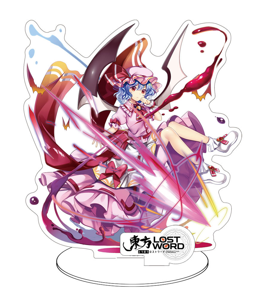 東方lostword アクリルフィギュア 006 レミリア スカーレット 東方lostword キャラクターグッズ販売のジーストア Gee Store