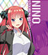 五等分の花嫁∬ クリアファイルセット 二乃