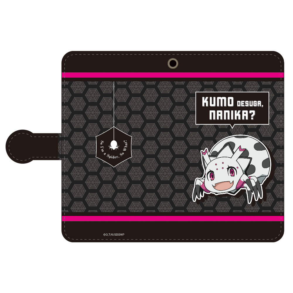 Tvアニメ 蜘蛛ですが なにか 手帳型スマートフォンケース 蜘蛛ですが なにか キャラクターグッズ販売のジーストア Gee Store Tvアニメ 蜘蛛ですが なにか 手帳型スマートフォンケース 蜘蛛ですが なにか キャラクターグッズ販売のジーストア Gee Store