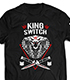 新日本プロレスリング/新日本プロレスリング/ジェイ・ホワイト「KING SWITCH BC ERA」Tシャツ