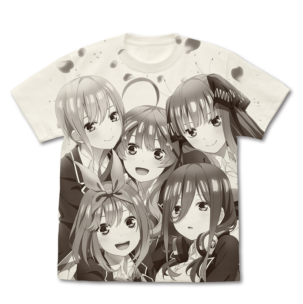 五等分の花嫁∬ オールプリントTシャツ