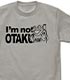 オタクでわないTシャツ