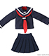 PIC349【1/12サイズドール用】1/12長袖セーラー服..