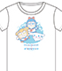 ポプテピピック/ポプテピピック/ポプテピピック×シナモロールFUWAFUWA Tシャツ