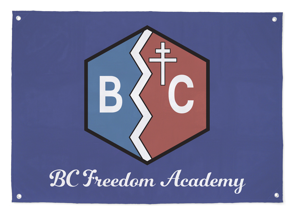 BC自由学園 フラッグ