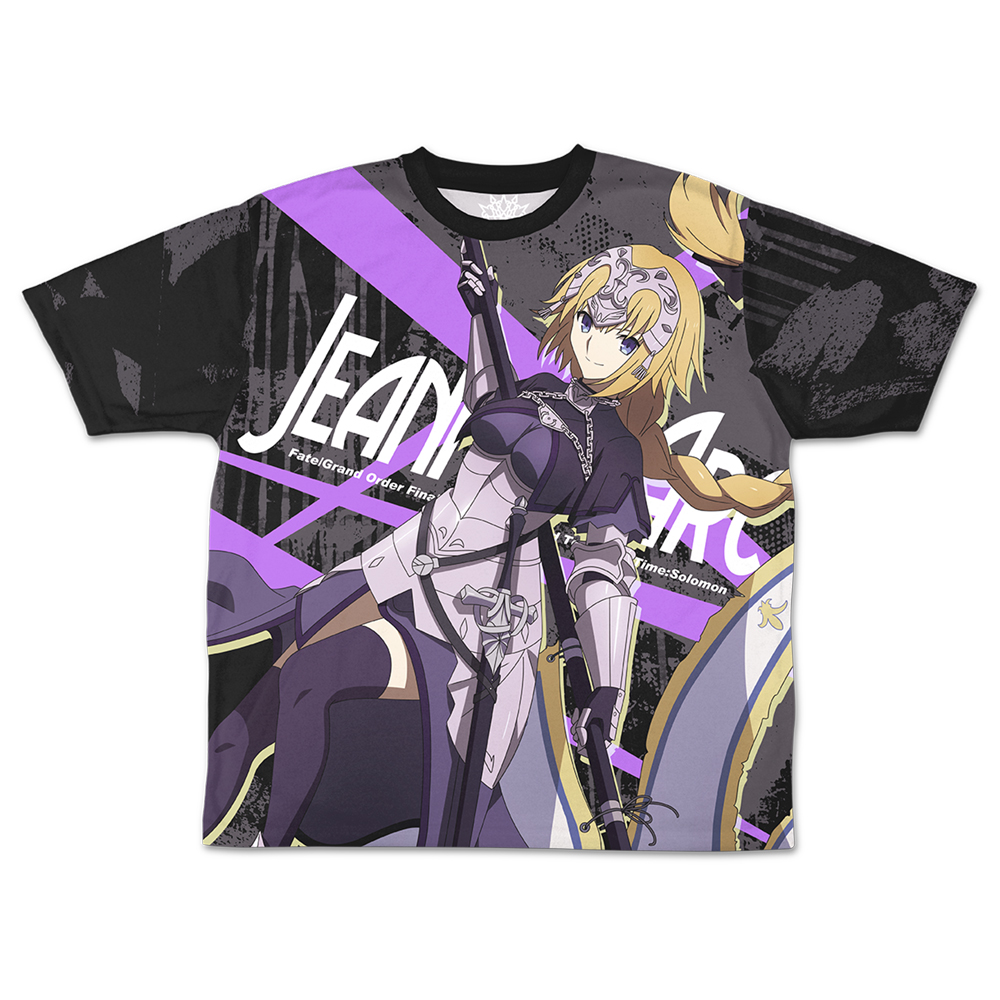 限定 Fgoソロモン ジャンヌ ダルク 両面フルグラフィックtシャツ Fate Grand Order 終局特異点 冠位時間神殿ソロモン キャラクターグッズ販売のジーストア Gee Store