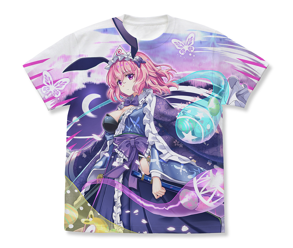 限定 復活を願うバニーゴースト 西行寺幽々子 フルグラフィックtシャツ 東方lostword 二次元キャラクターグッズ製作販売の二次元コスパ Nijigencospa Cospa Inc