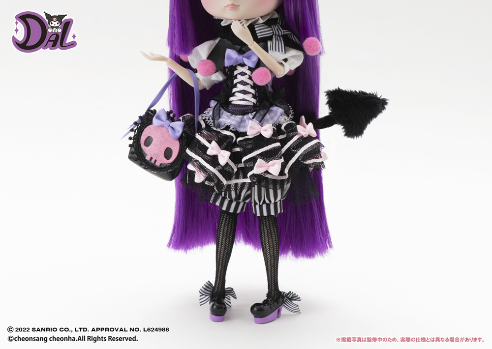 【爆買い！】 DAL（ダル）／Kuromi × DAL Collaboration doll（クロミ×ダル プーリップ