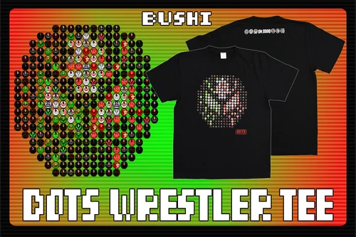 BUSHI「dotswrestler」Tシャツ