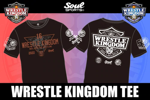 新日本プロレスリング/新日本プロレスリング/WRESTLE KINGDOM 16 大会記念 SOUL SPORTS Tシャツ