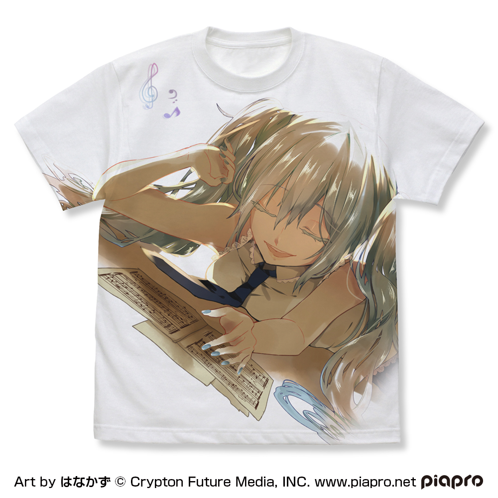 初音ミク フルグラフィックTシャツ はなかず Ver.