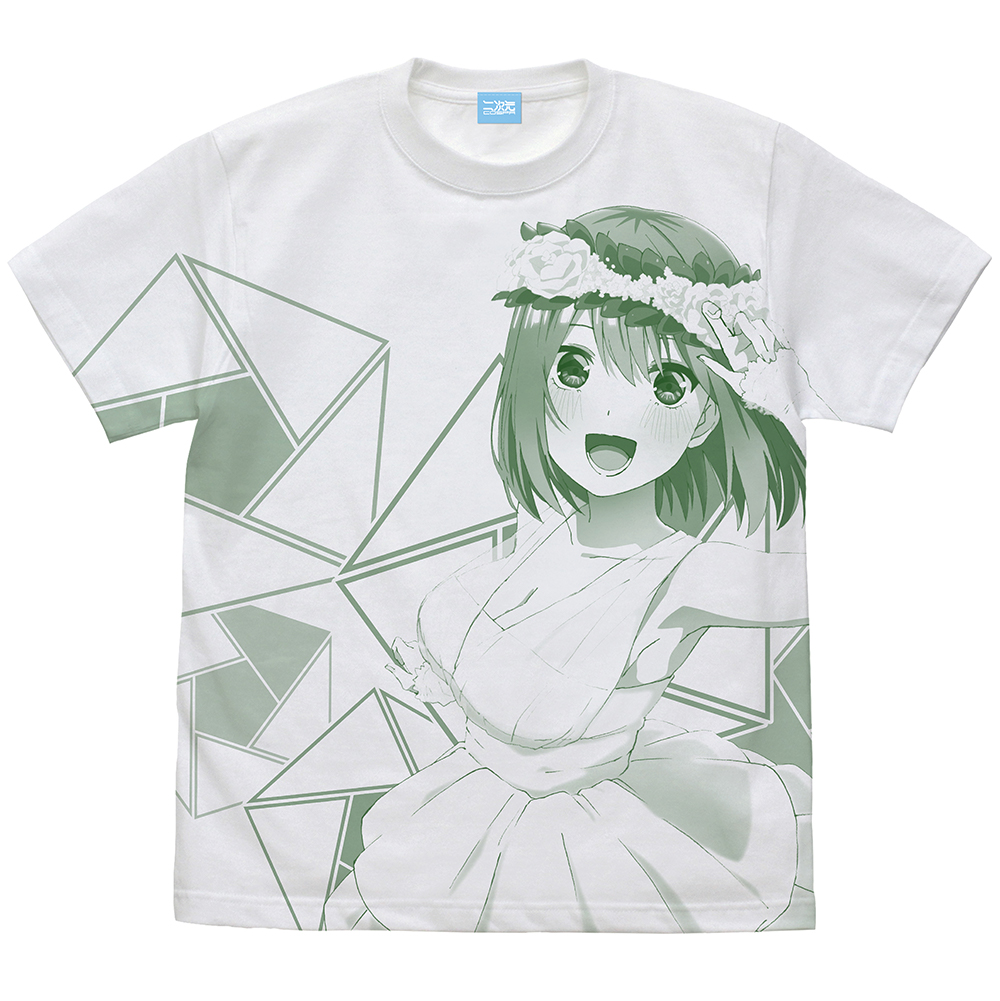 中野四葉 オールプリントTシャツ ウェディングドレスVer.