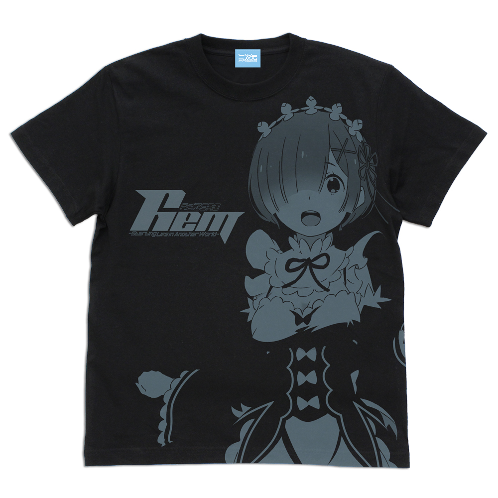 レム オールプリントTシャツ