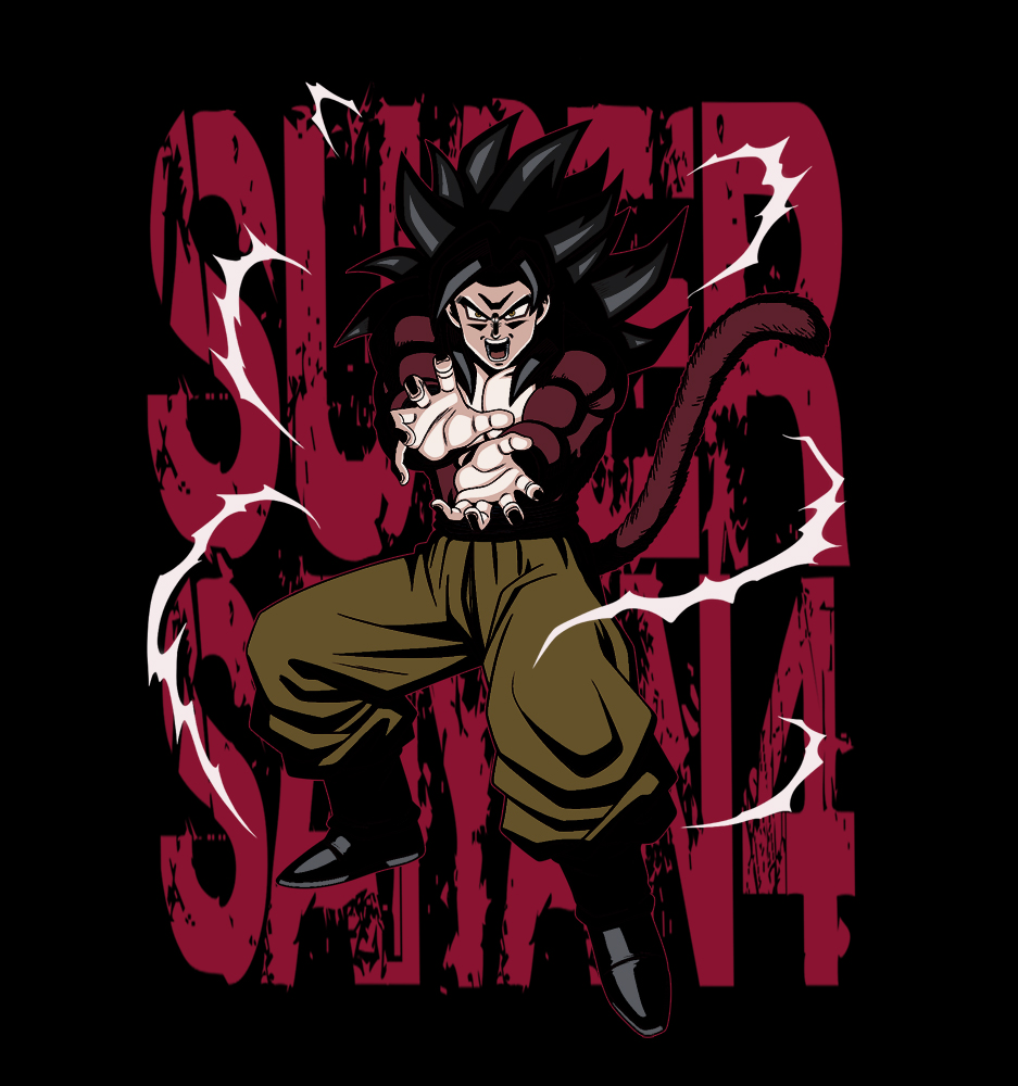 超サイヤ人4 孫悟空 Tシャツ ドラゴンボールｇｔ キャラクターグッズ アパレル製作販売のコスパ Cospa Cospa Inc