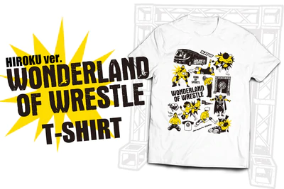 WONDERLAND OF WRESTLE Tシャツ（HIR..