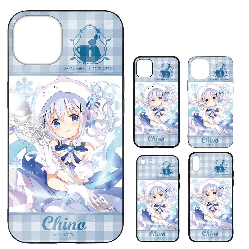 チノ 強化ガラスiPhoneケース