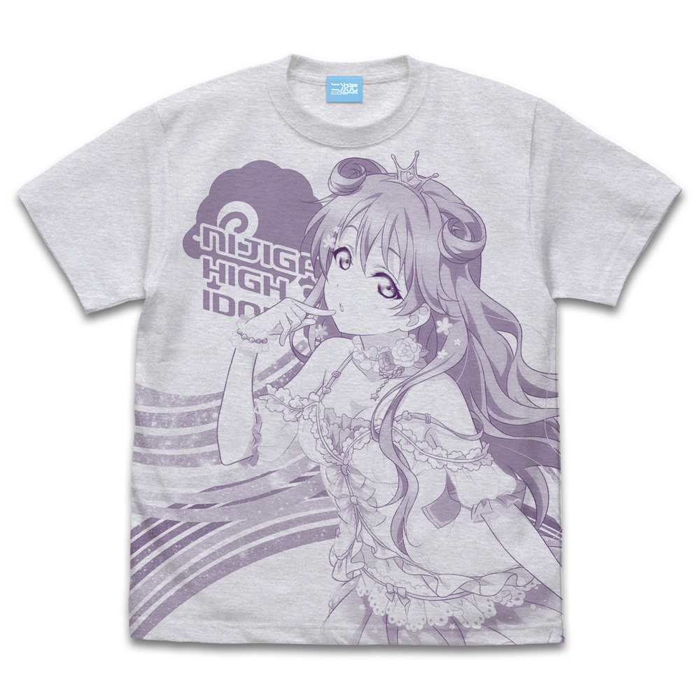 近江彼方 オールプリントTシャツ