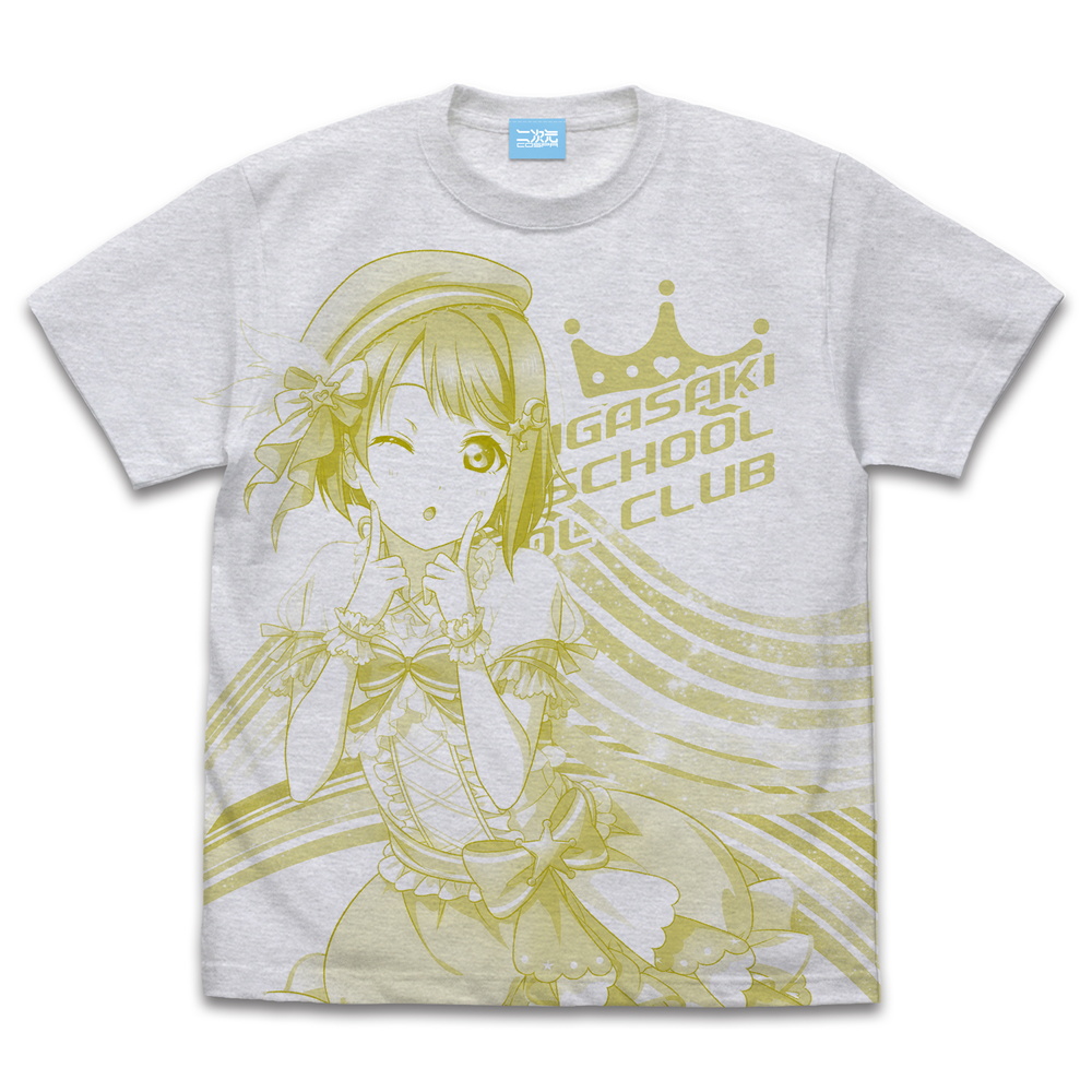 中須かすみ オールプリントTシャツ