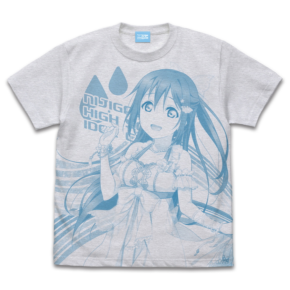 桜坂しずく オールプリントTシャツ