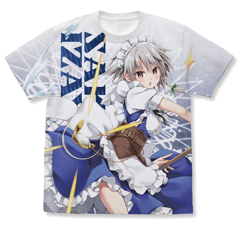 十六夜咲夜 フルグラフィックTシャツ えれっとver. [東方Project