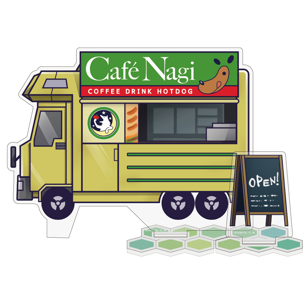 Cafè Nagiキッチンカー アクリルスタンド