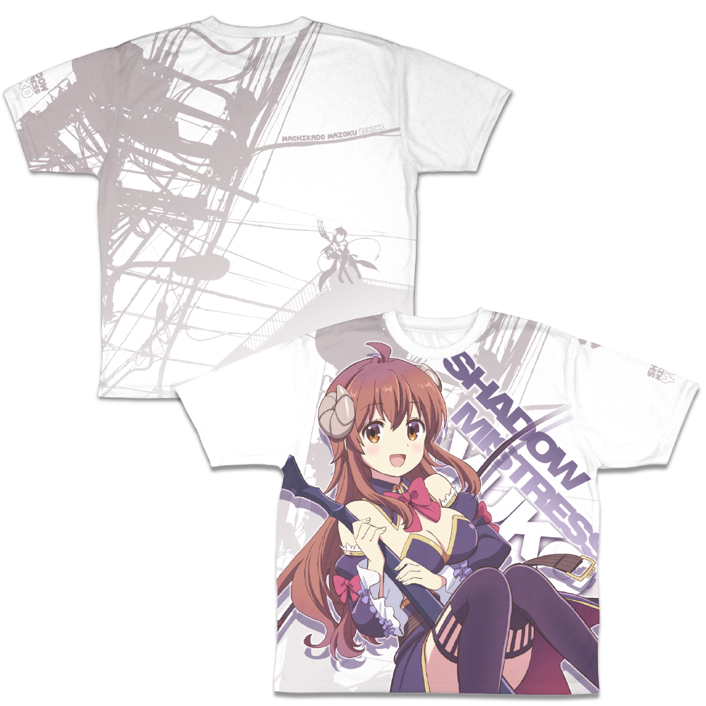 シャドウミストレス優子 両面フルグラフィックTシャツ