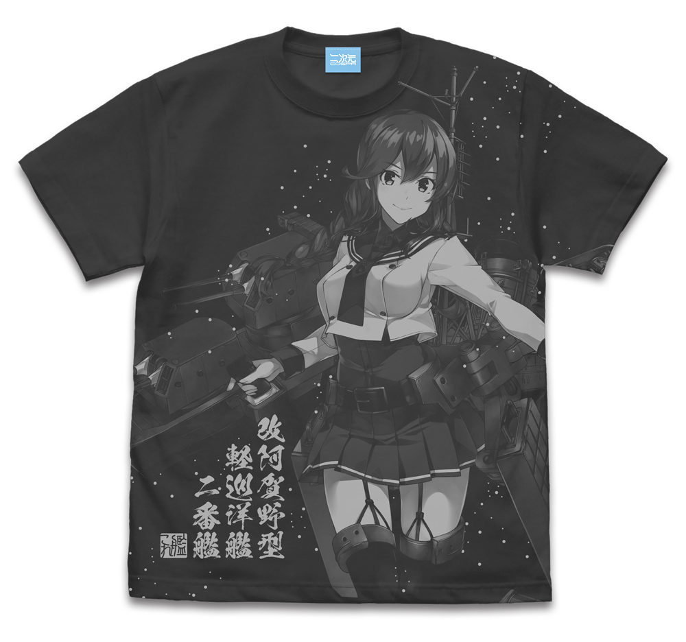 能代改ニ オールプリントTシャツ