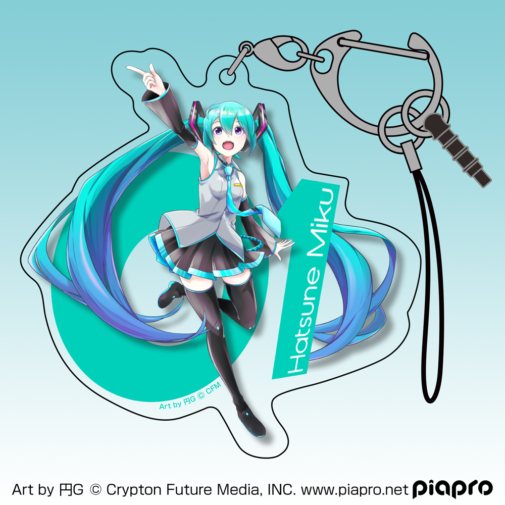 初音ミク アクリルマルチキーホルダー 円g Ver 初音ミク キャラクターグッズ販売のジーストア Gee Store